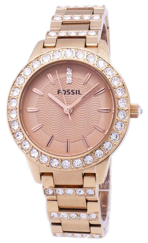 fossil uhr damen rosegold